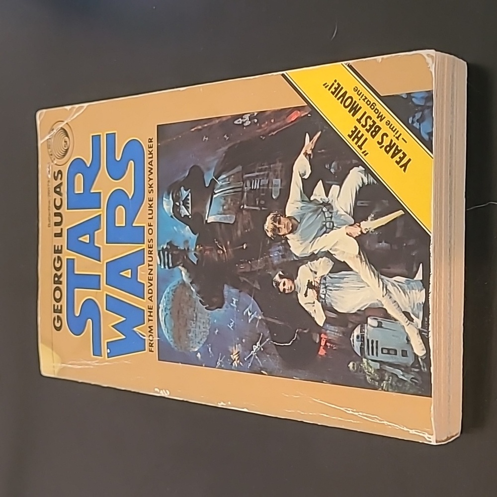 Star Wars from the adventures of Luke Skywalker 1977 print